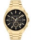 Men's Jackson Gold-Tone Stainless Steel Watch 45mm