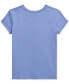 ფოტო #2 პროდუქტის Big Girls Cotton Applique Logo T-Shirt