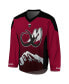 ფოტო #3 პროდუქტის Men's Maroon, Black Colorado Mammoth Replica Jersey