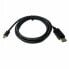 Фото #1 товара Кабель Displayport 3GO CMDPDP-2M 2 m Чёрный