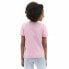 Child's Short Sleeve T-Shirt Vans Flying V Crew Pink