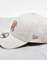 New Era 9forty NY Yankees cap in off white