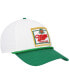 Фото #4 товара Men's White, Green Miller Roscoe Adjustable Hat
