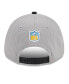 Фото #4 товара Men's Gray, Black Los Angeles Chargers 2023 Sideline 9FORTY Adjustable Hat