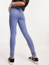 Фото #2 товара Dr Denim Solitaire skinny jeans in mid blue