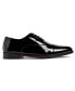 Фото #3 товара Men's Tuxedo Cap-Toe Oxford Patent Leather Dress Shoe