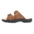 Propet Vero Slide Mens Brown Casual Sandals MSV003LTAN