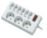 REV Ritter REV socket line - 9-fold - 1,4m - 1.4 m - 250 V - White - 190 x 40 x 98 mm