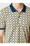 Desenli Polo Yaka Tişört