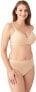 Wacoal 265236 Women How Perfect Soft Cup Wireless T-Shirt Bra Beige Size 32DDD