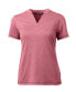 ფოტო #1 პროდუქტის Cutter Buck Forge Heathered Stretch Women's Blade Top