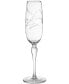 Фото #2 товара Etched Floral Champagne Flutes, Set of 4, Created for Macy's