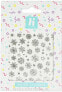 Фото #1 товара Dekorative Wassersticker für die Nägel - Hi Hybrid Nail Stickers 01 - Xmas Silver Snowflakes