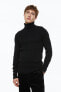 Фото #1 товара Muscle Fit Turtleneck Sweater