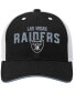 Фото #3 товара Big Boys Black Las Vegas Raiders Core Lockup Snapback Hat