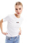 ellesse Juentos back print t-shirt in white