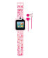 ფოტო #1 პროდუქტის Kids Pink Silicone Smartwatch 42mm Gift Set