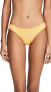 PQ Swim 285053 Women's Reef Bikini Bottom,Orange, Size Small