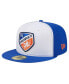Men's White, Blue FC Cincinnati 2024 Kick Off Collection 59FIFTY Fitted Hat