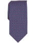 Фото #1 товара Men's Classic Floral Medallion Neat Tie, Created for Macy's