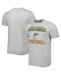 Фото #1 товара Men's Heathered Gray Distressed Miami Dolphins Dozer Franklin Lightweight T-shirt