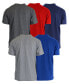 Фото #25 товара Men's Short Sleeve V -Neck Tee-5 Pack