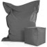 Фото #1 товара XXL Riesen Sitzsack 140x180cm + Hocker