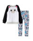 ფოტო #1 პროდუქტის Pandy Paws Girls Sweatshirt and Leggings Outfit Set Toddler| Child