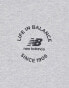 Фото #2 товара New balance unisex life in balance t-shirt in grey