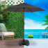Base for beach umbrella Aktive 44,5 x 12,5 x 44,5 cm Black Plastic