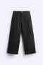 Wide fit cargo trousers