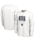 Фото #2 товара Men's White Villanova Wildcats On Court Long Sleeve T-shirt