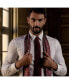 Фото #2 товара Men's Chianti - Silk Grenadine Tie for Men