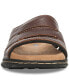 ფოტო #5 პროდუქტის Men's Gordon Leather Slides