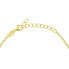 Elegant gold plated necklace for women NCL179Y