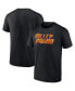 Фото #1 товара Men's Black Phoenix Suns Valley Proud Hometown Collection T-shirt