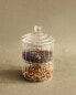 Фото #11 товара Borosilicate glass double-height jar with lid