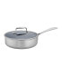 Фото #1 товара Clad CFX 3-Qt. Saute Pan with Lid