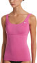 Фото #2 товара Nike Women's 247579 Essential Scoop Neck Tankini Top Swimwear Size S