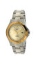 Men's Stainless Steel Round Two-Tone Bracelet Watch