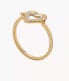 Delicate gold-plated heart ring Karian SKJ1680998