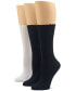 ფოტო #1 პროდუქტის Women's 3-Pk. Scalloped Pointelle Crew Socks