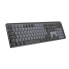 Фото #2 товара Logitech MX Mechanical Wireless Illuminated Performance Keyboard - Full-size (100%) - RF Wireless + Bluetooth - Mechanical - QWERTY - LED - Graphite - Grey