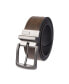 ფოტო #1 პროდუქტის Reversible Casual Men's Belt with Embossed Strap