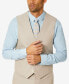 ფოტო #1 პროდუქტის Men's Modern-Fit TH Flex Stretch Chambray Suit Separate Vest