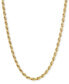 Фото #1 товара Giani Bernini rope Link 22" Chain Necklace in 18k Gold-Plated Sterling Silver