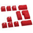 Ducky PBT Double-Shot Keycap Set, rot, 11 Tasten