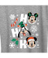 ფოტო #3 პროდუქტის Trendy Plus Size Disney Holiday Ho-Ho-Ho Graphic T-shirt