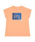 ფოტო #1 პროდუქტის Big Girls Foil Logo Short Sleeve T-shirt