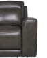Фото #12 товара CLOSEOUT! Blairemoore 6-Pc. Leather Power Chaise Sectional with 1 USB Console and 1 Power Recliner, Created for Macy's